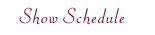 Schedule